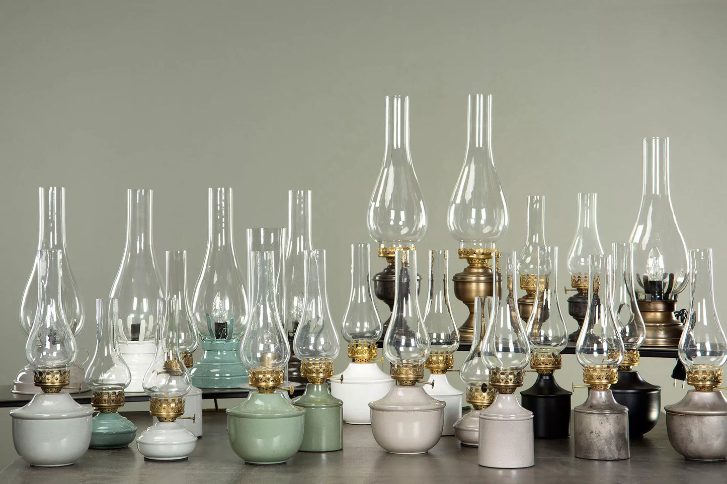 Lykta /värmeljus Juno Emalj Shell