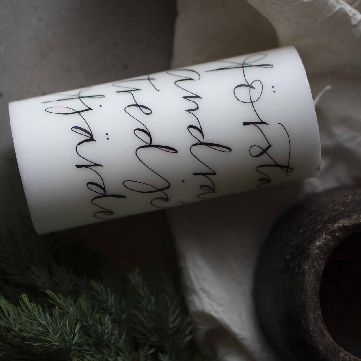 YLVA SKARP, Blockljus (Advent)