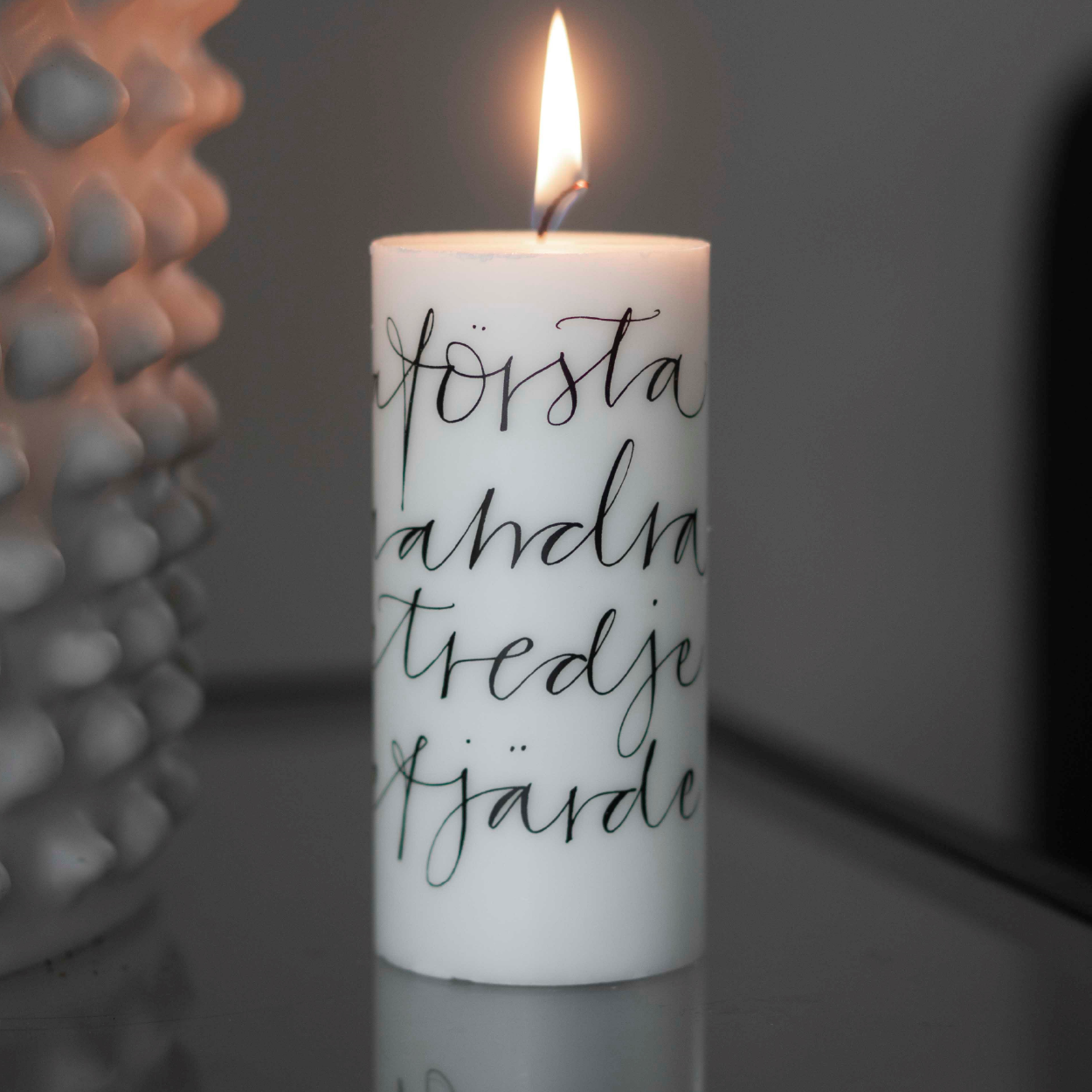YLVA SKARP, Blockljus (Advent)