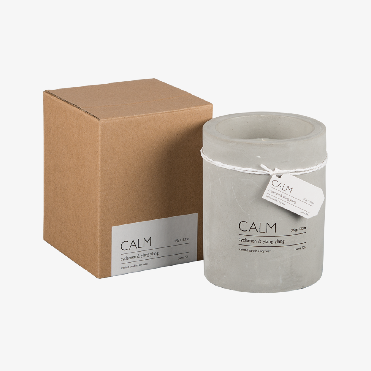 CALM, Doftljus (Cyclamen & ylang ylang)