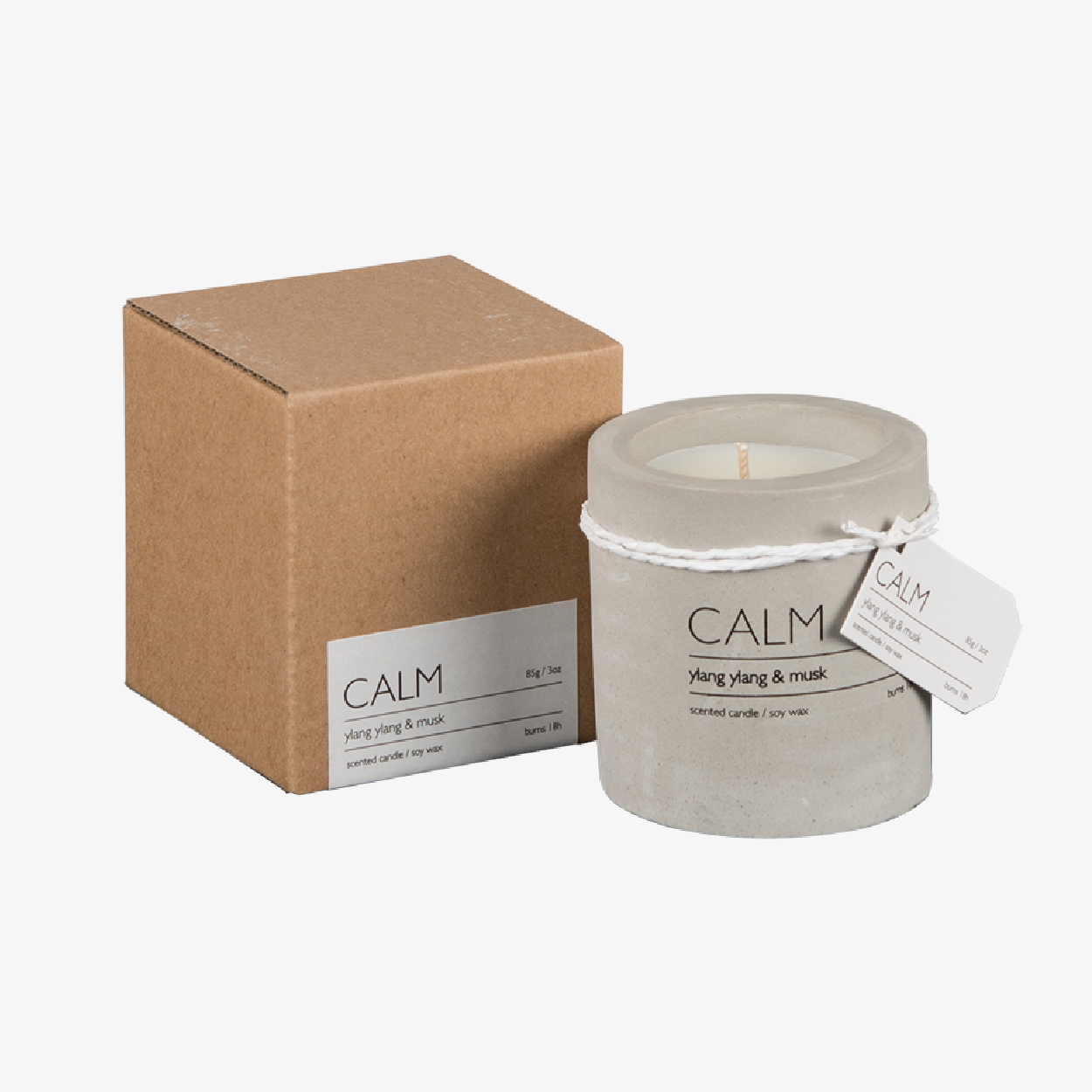 CALM, Doftljus (Ylang ylang & musk)