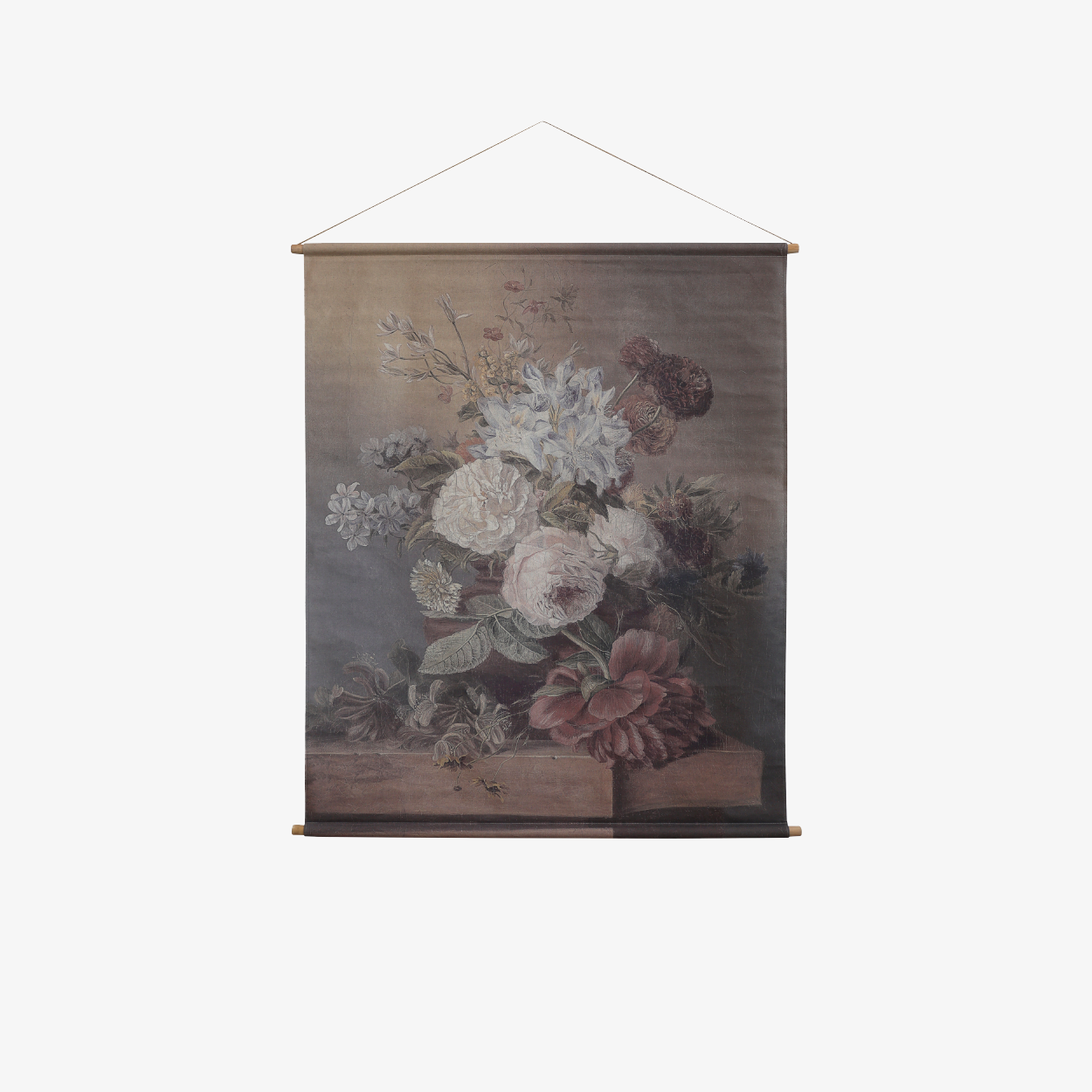 VIEUX ROSE, Tavelduk med canvashängare