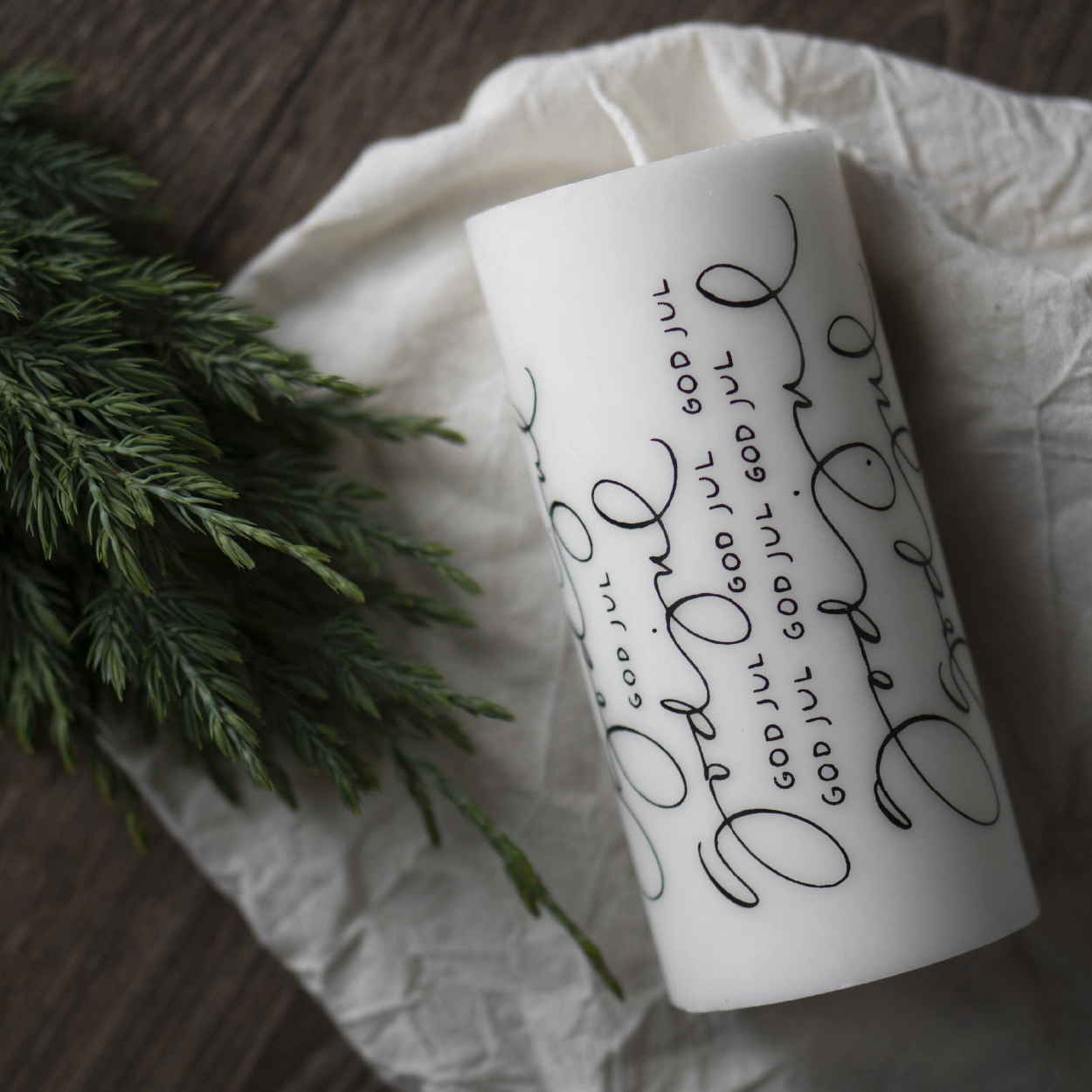 YLVA SKARP, Blockljus (God jul)
