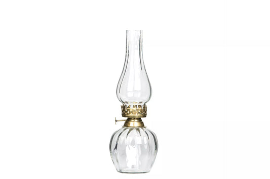 Lykta/Värmeljus Klar/Guld