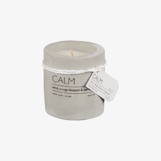 CALM, Doftljus (Neroli, orange blossom & jasmine)